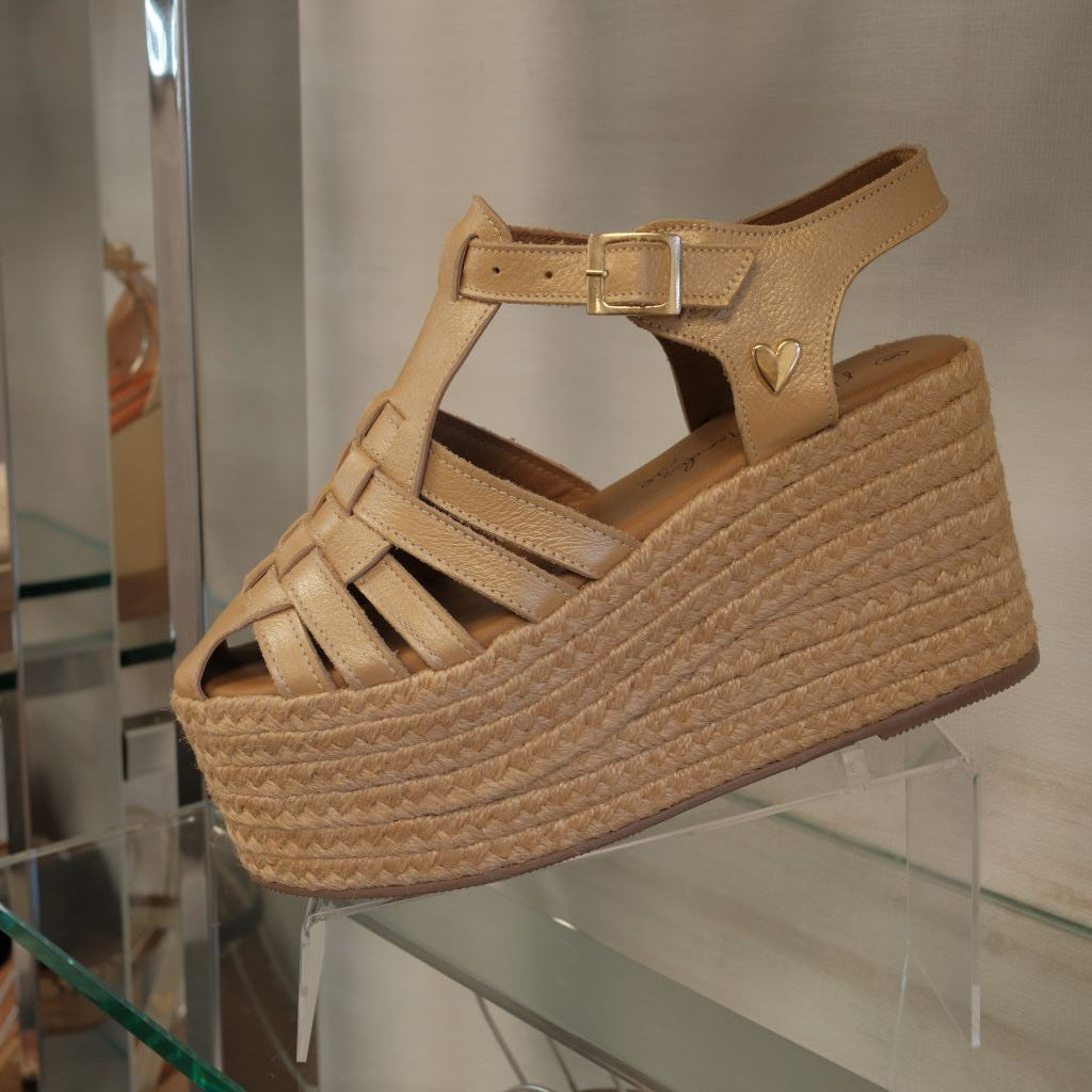 Elena Espadrilles - Gold