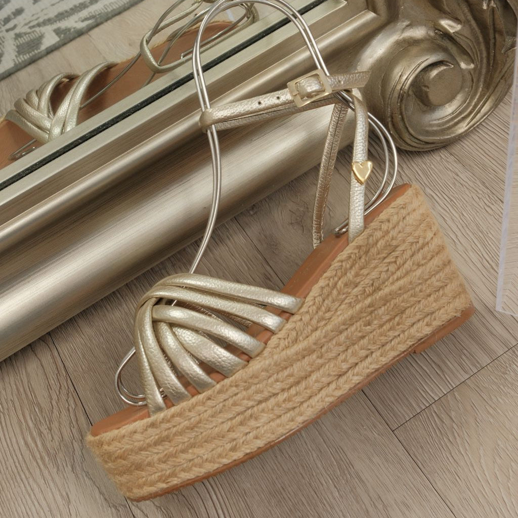 Martha Sandals - Gold