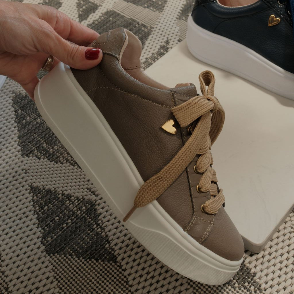 Briana Sneakers - Taupe