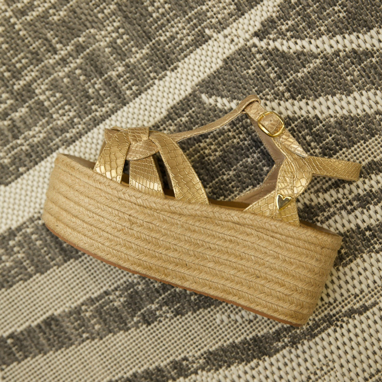 Cameron Espadrilles - Gold