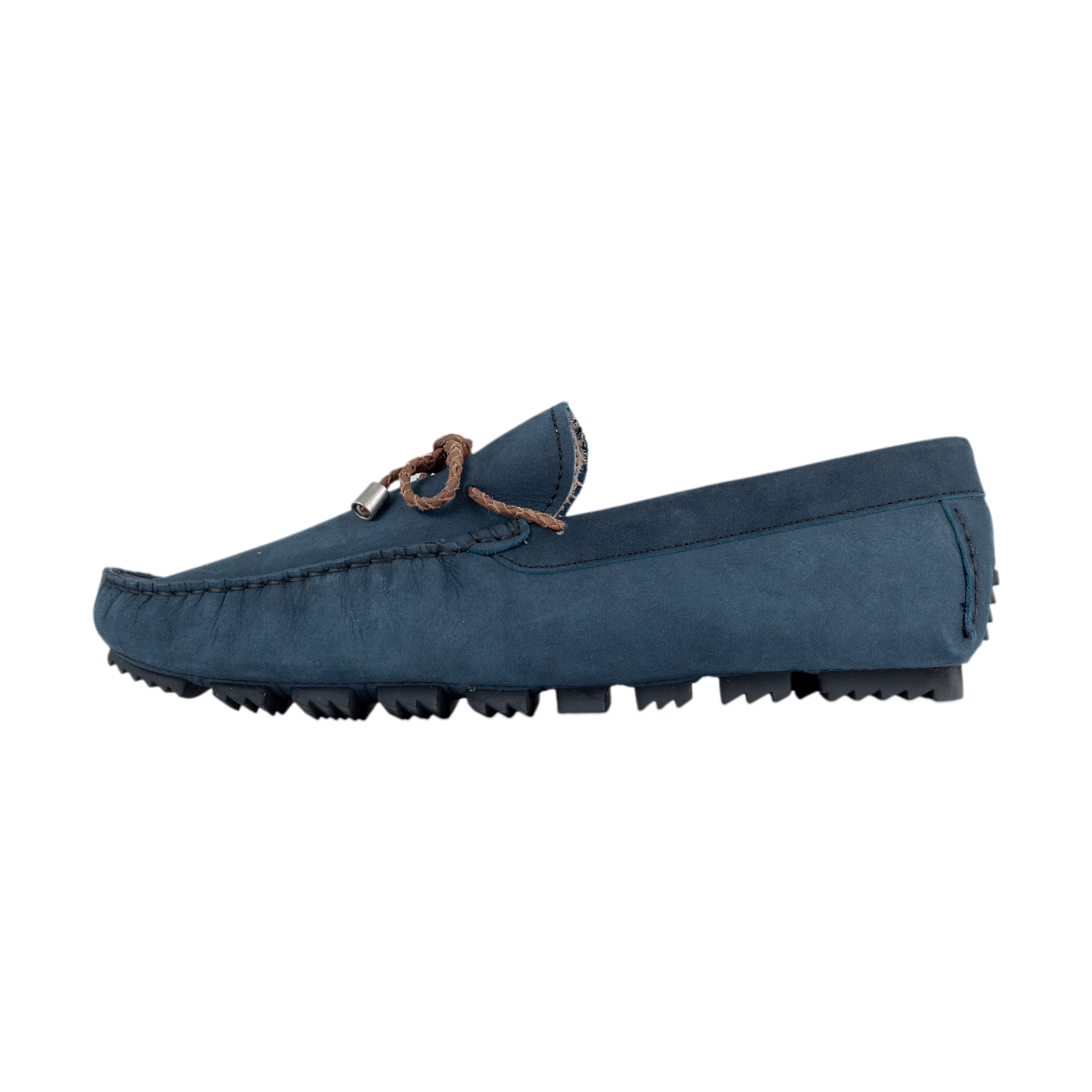 Marco Loafers Dark Blue - Nubuck Leather
