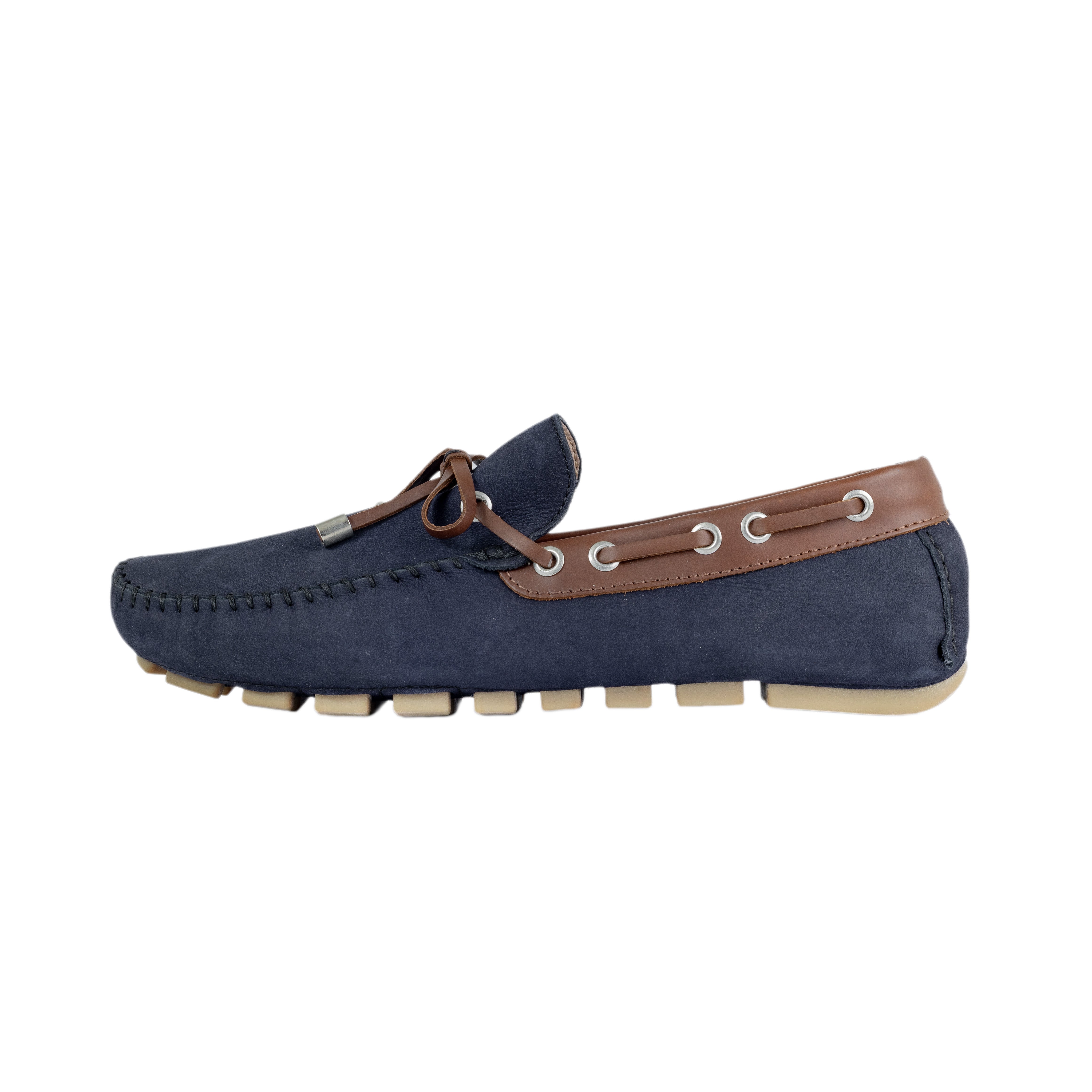 Adriano Boat Loafers - Blue Navy