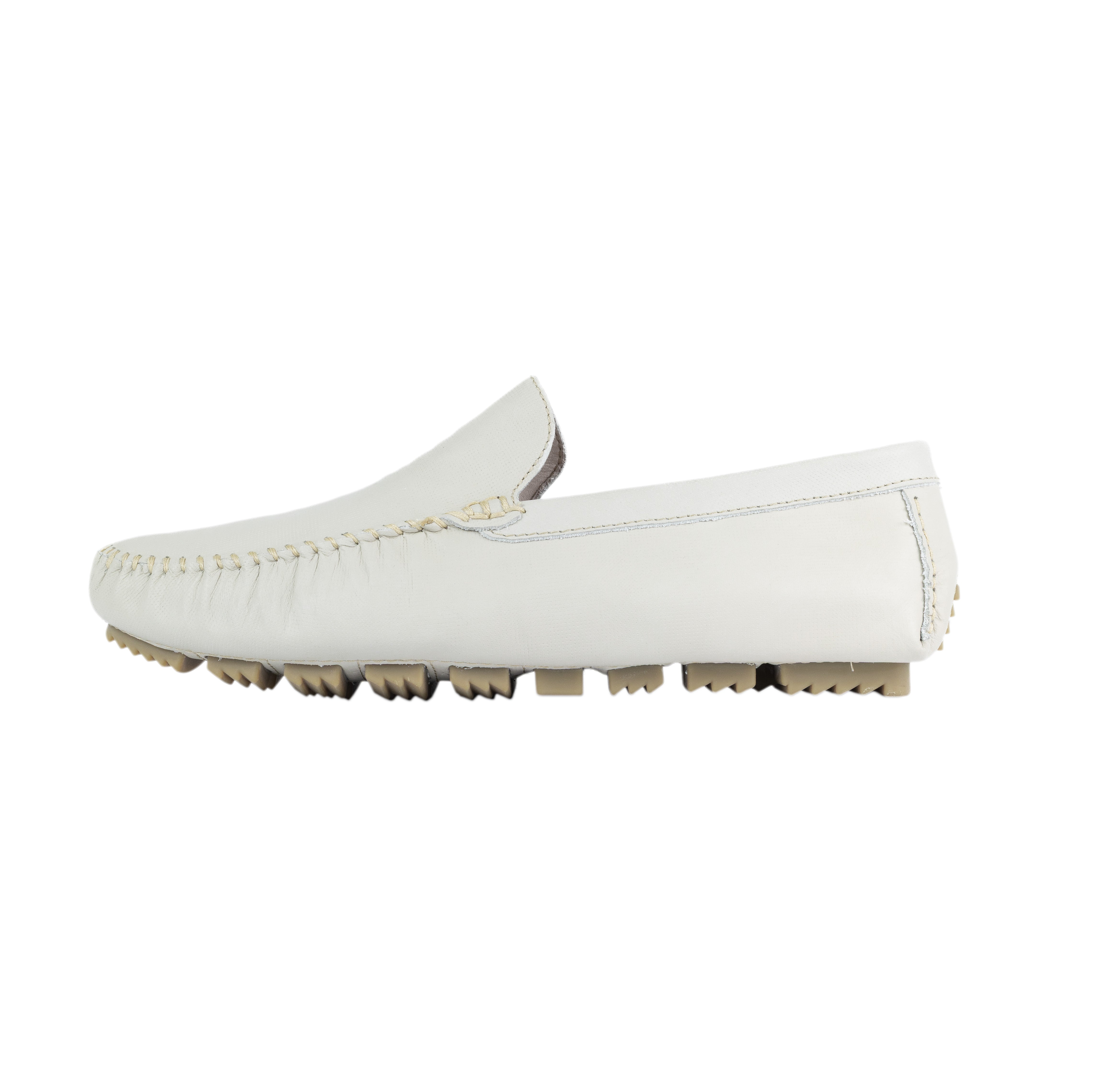 Emilio Loafers Ivory - Nubuck Leather