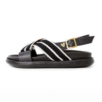 Sandalias Alhana - Negro