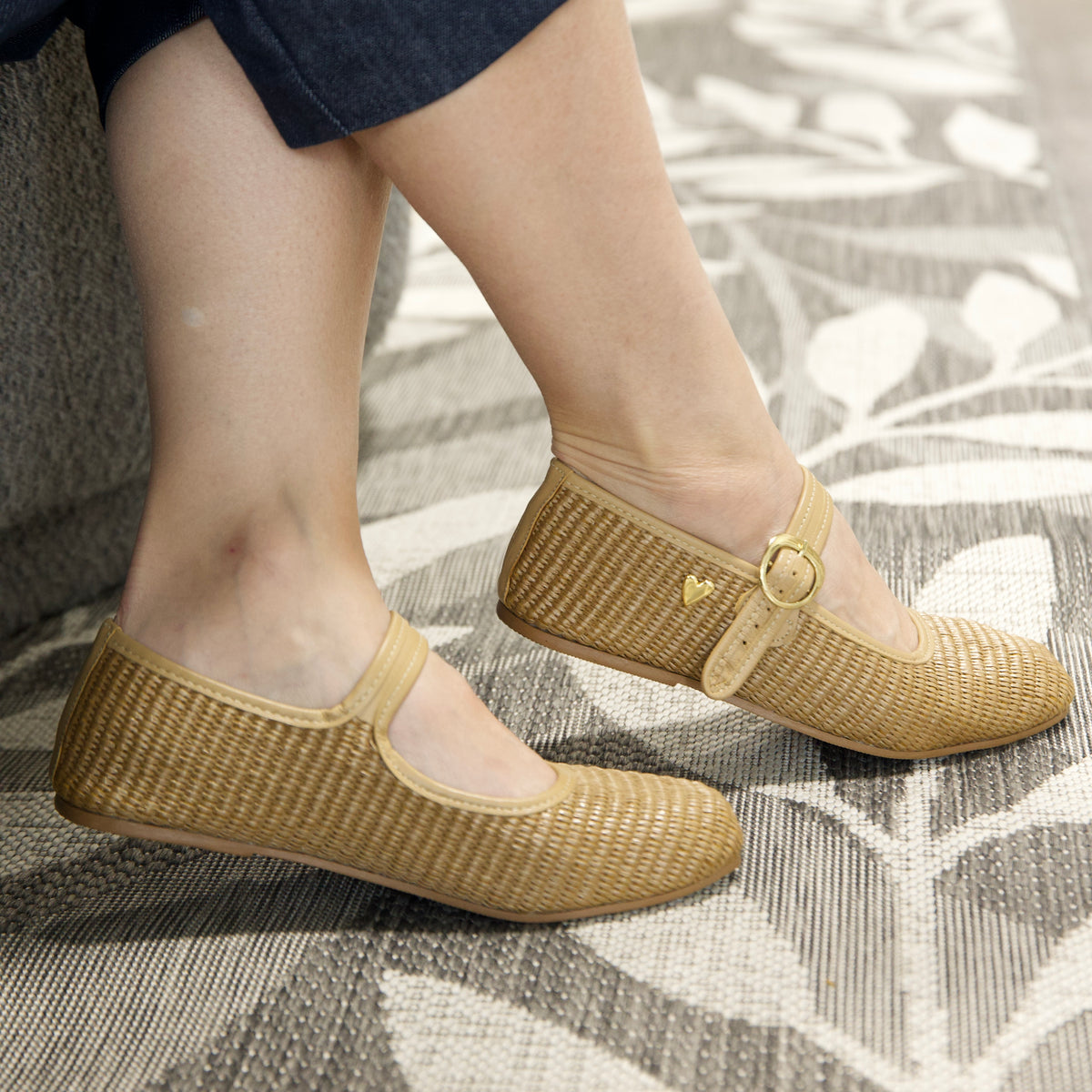 Cleo Ballerinas - Natural