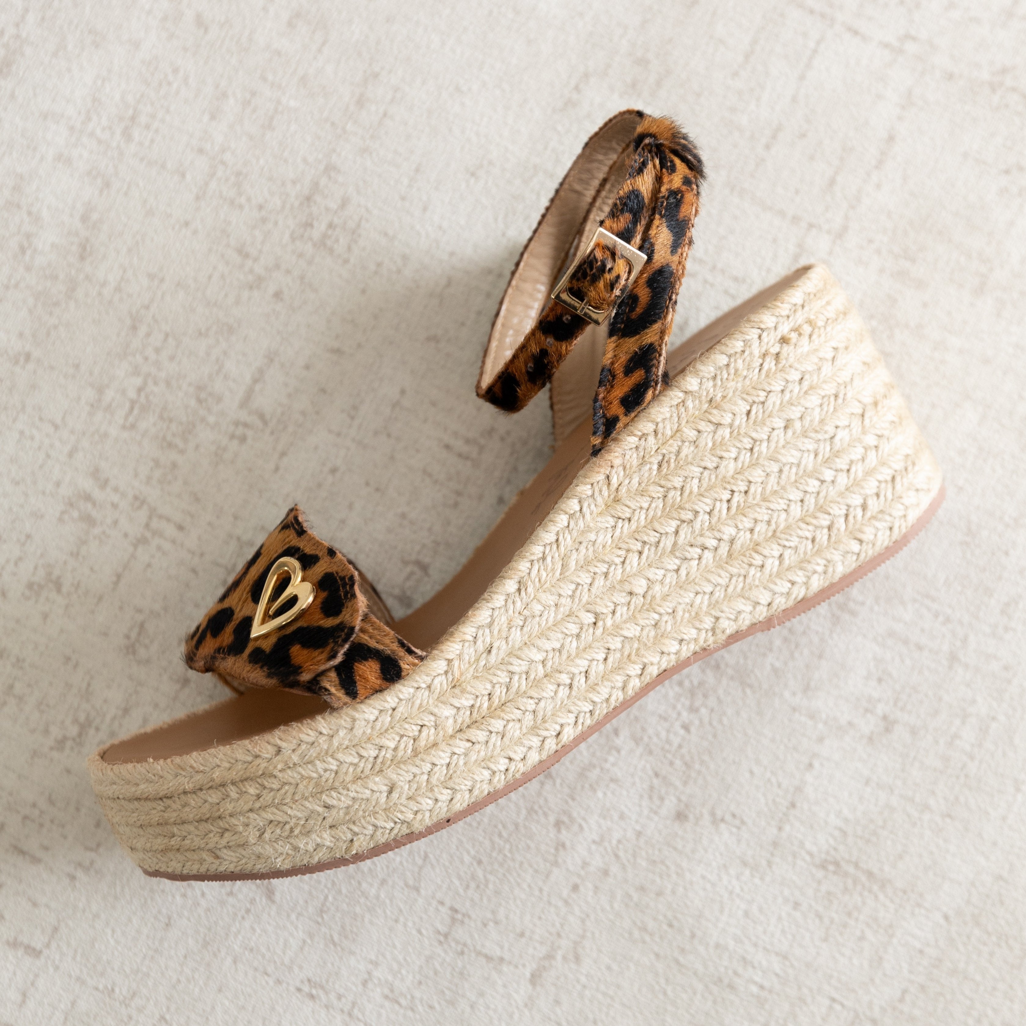 Amy Leopard Espadrilles - Low High