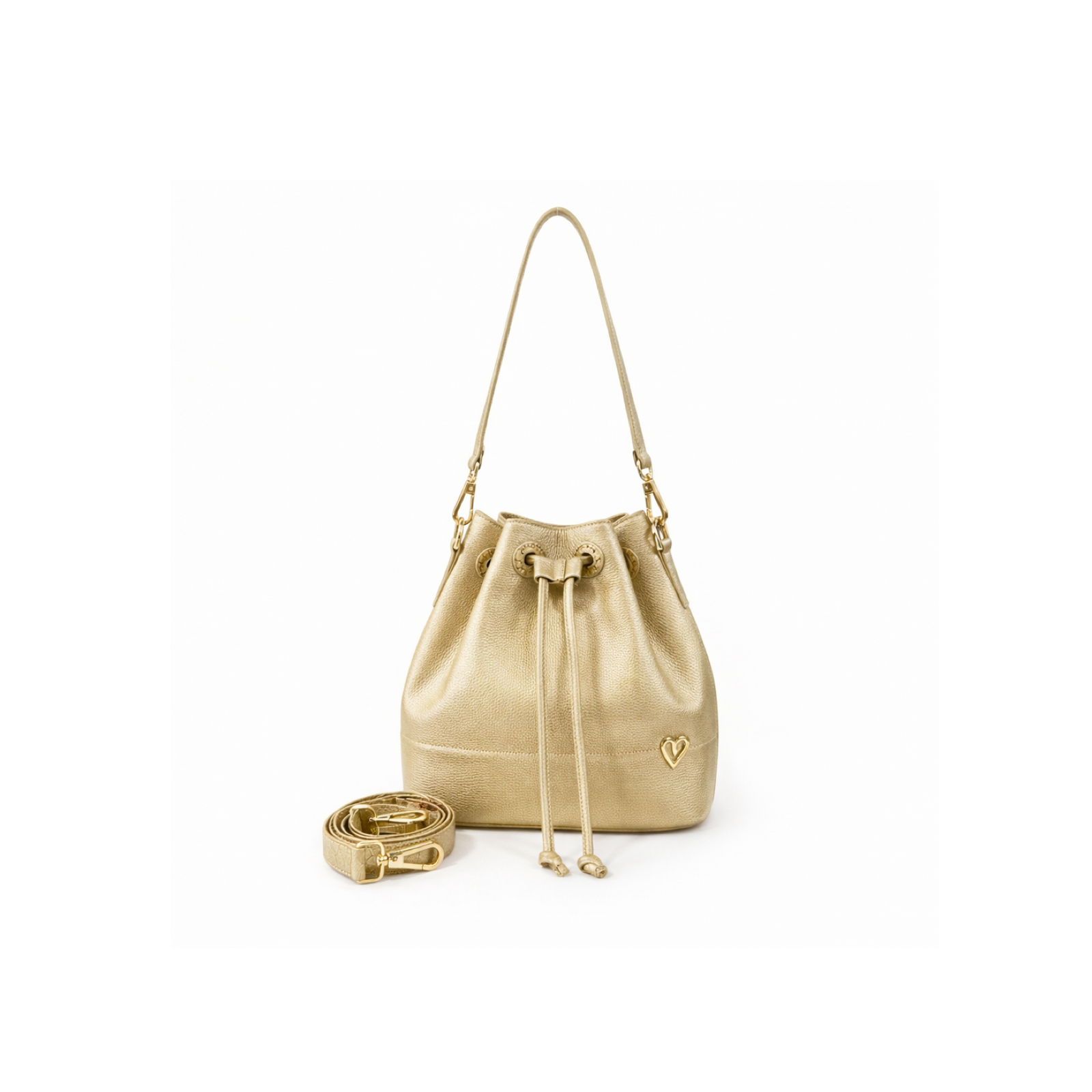 Molly Bucket Mini Bag Dual - Gold