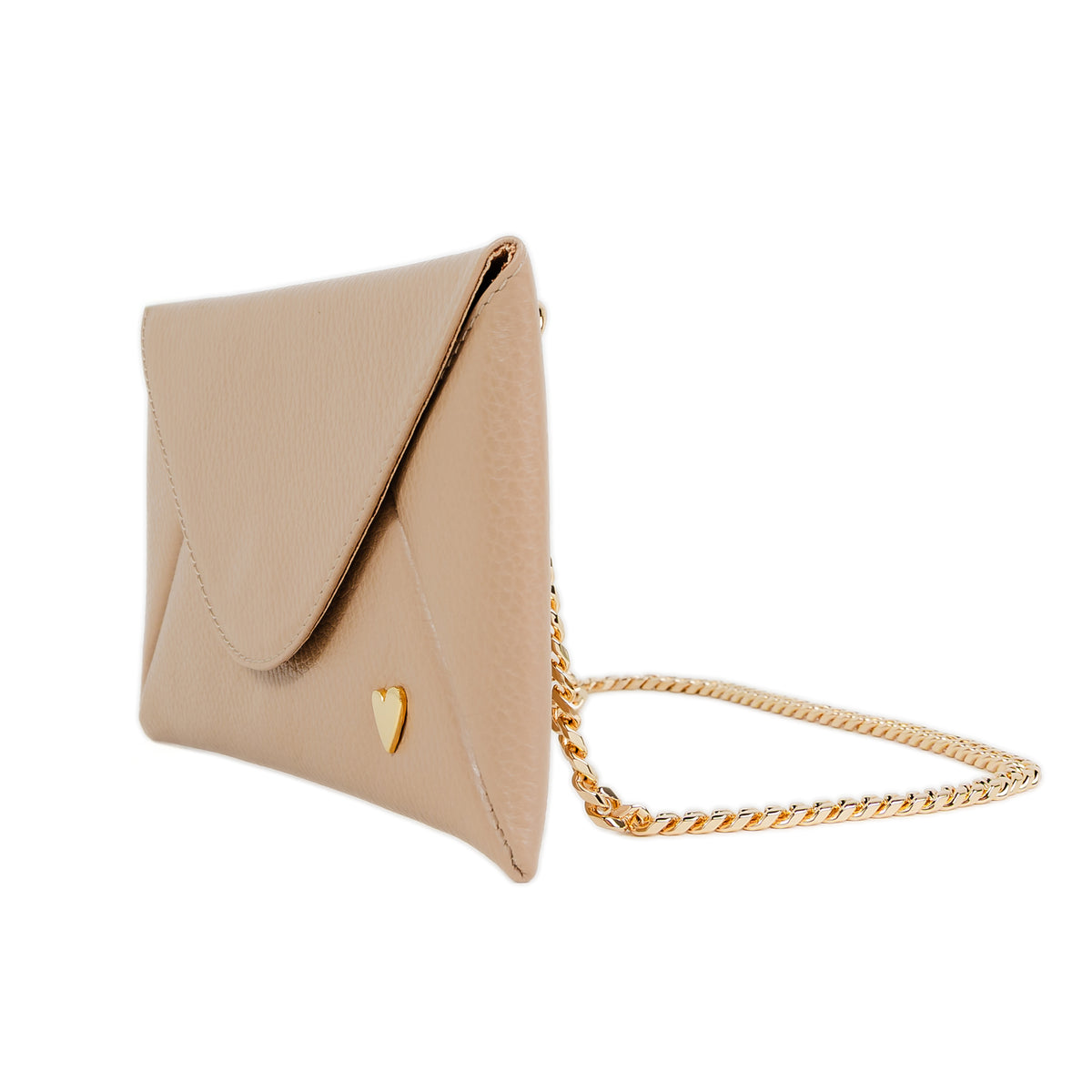 Envelope Chain Wallet - Cappuccino