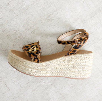 Amy Leopard Espadrilles - Low High