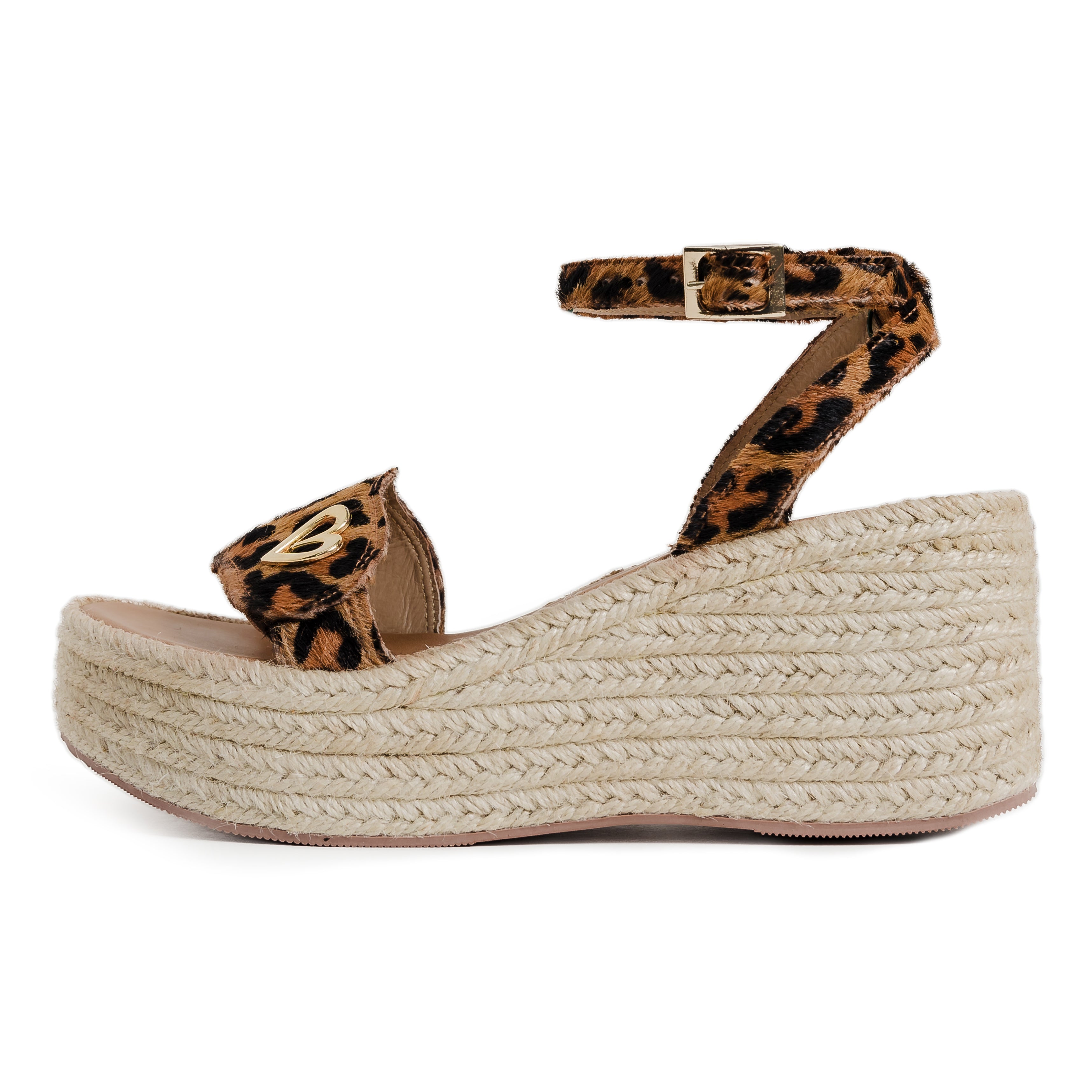 Amy Leopard Espadrilles - Low High