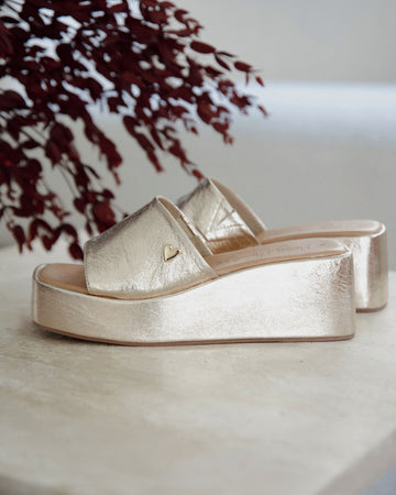 Beth Sandals - Gold