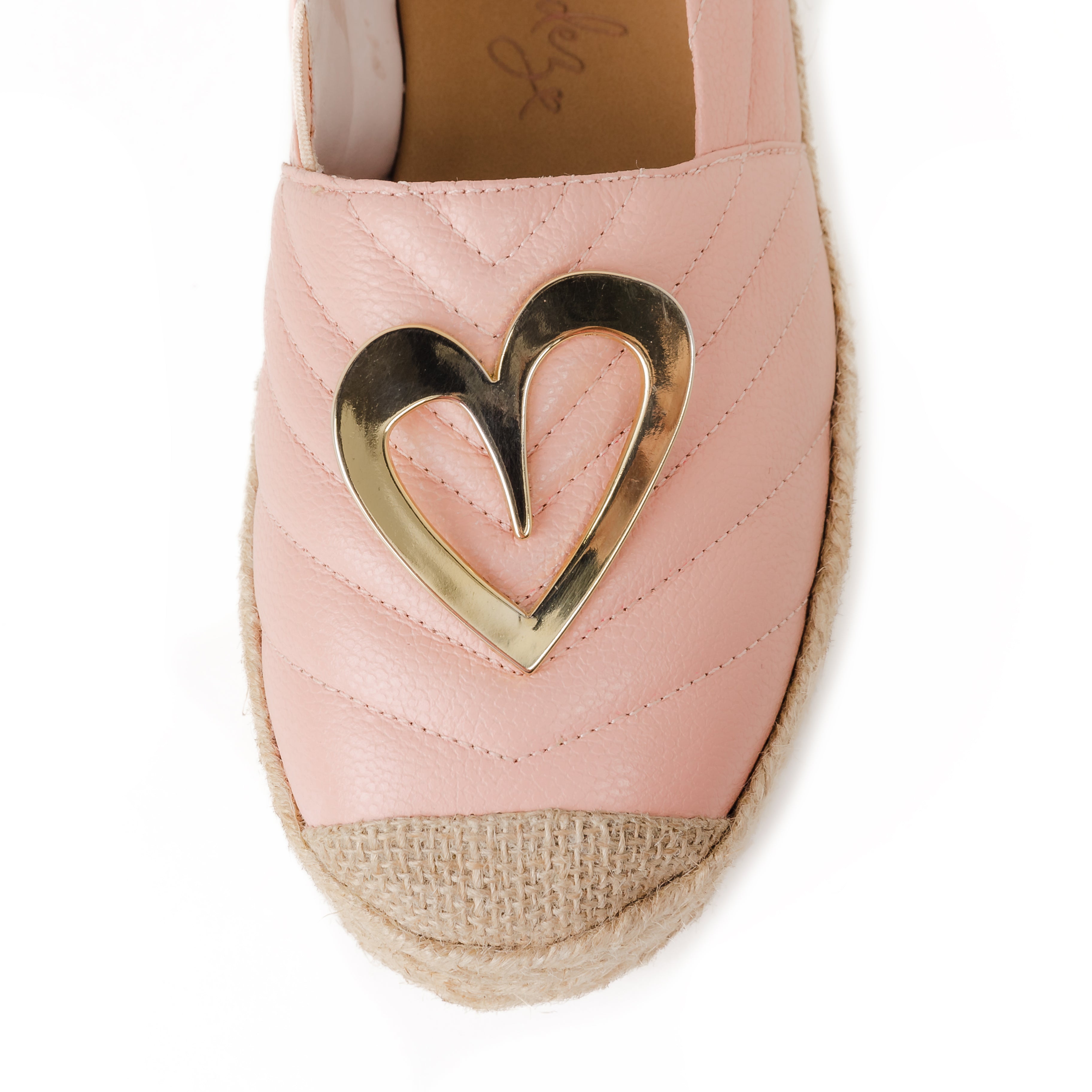 Brezzey Espadrilles - Pink by Nataly Mendez, Fabric upper material, Insole lining made of leather, Italian sole, Heel height 1.2 inches, Platform height 0.9 inch, Handmade