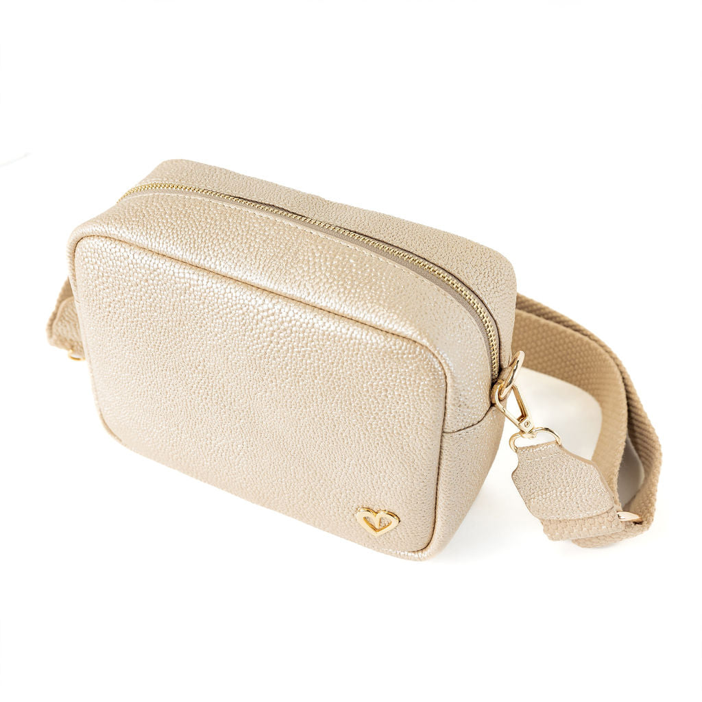 Carlotha Crossbody Bag - Gold