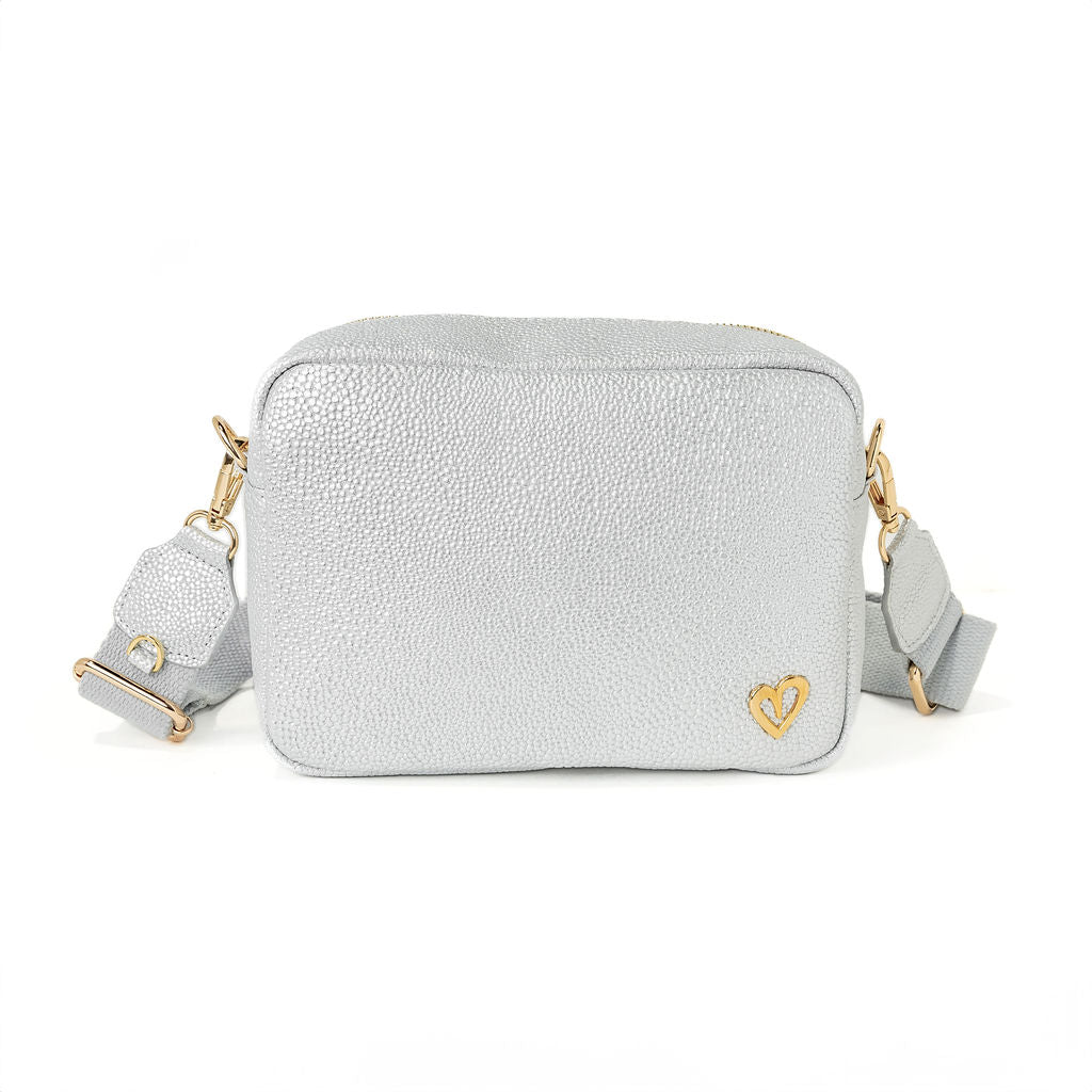 Carlotha Crossbody Bag - Silver