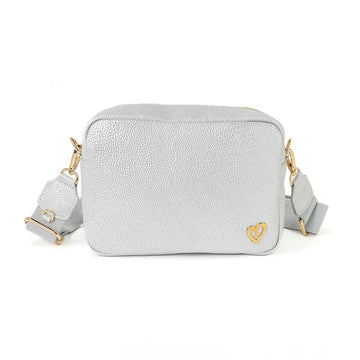 Carlotha Crossbody Bag - Silver