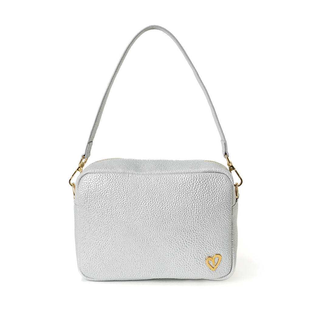 Carlotha Crossbody Bag - Silver