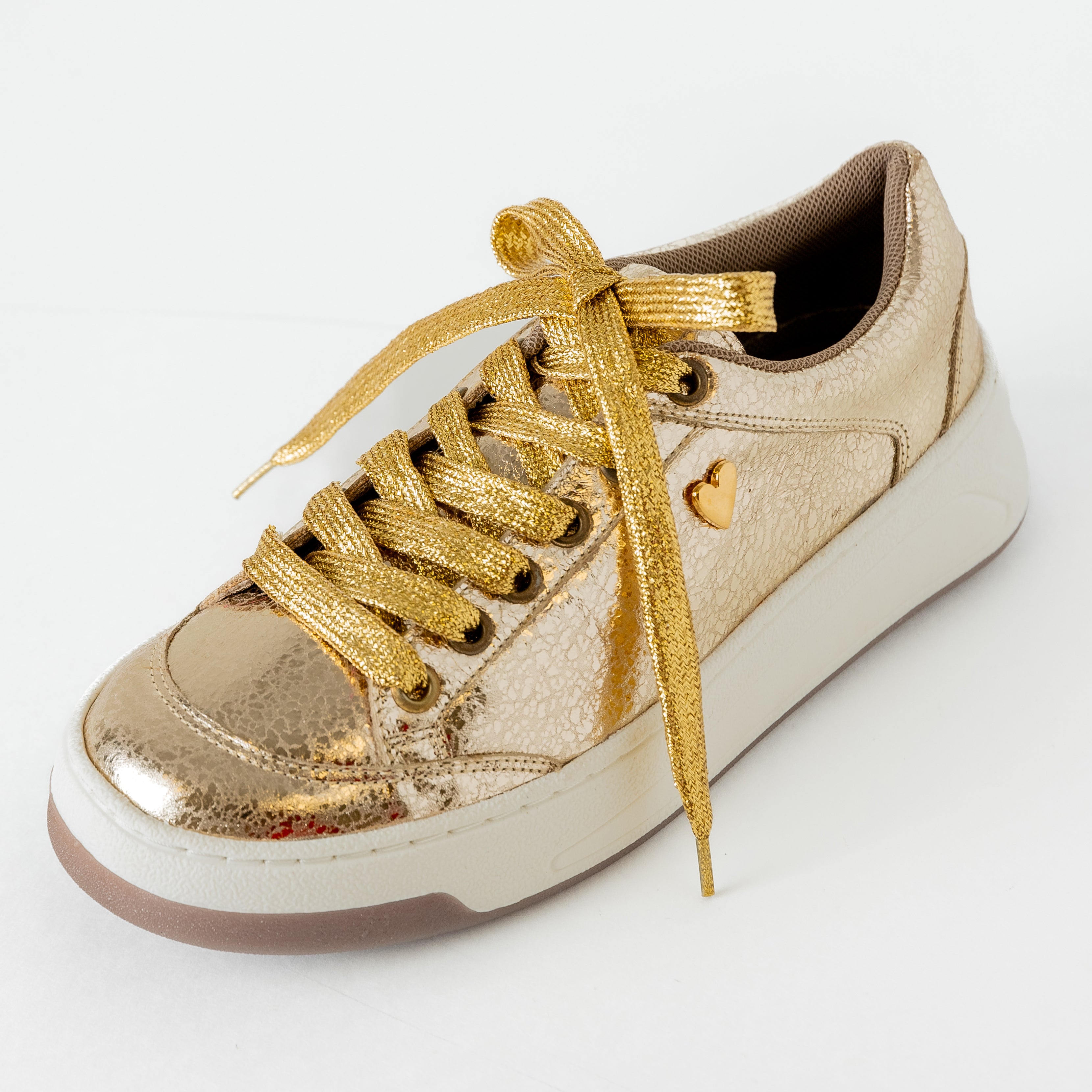 Krista Sneakers - Gold/Gold [ No Return - No Exchange]