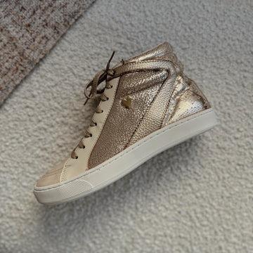 Joie High Top Sneakers - Gold