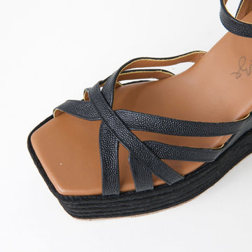 Klaire Sandals Black - Leather