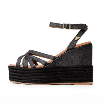 Klaire Sandals Black - Leather