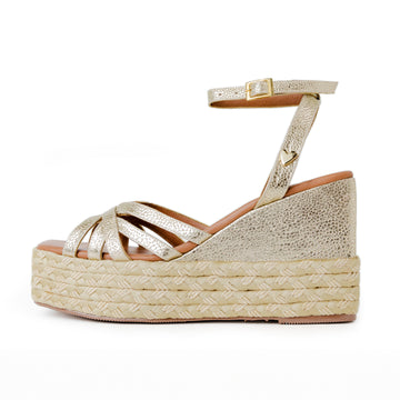 Klaire Sandals Gold - Leather