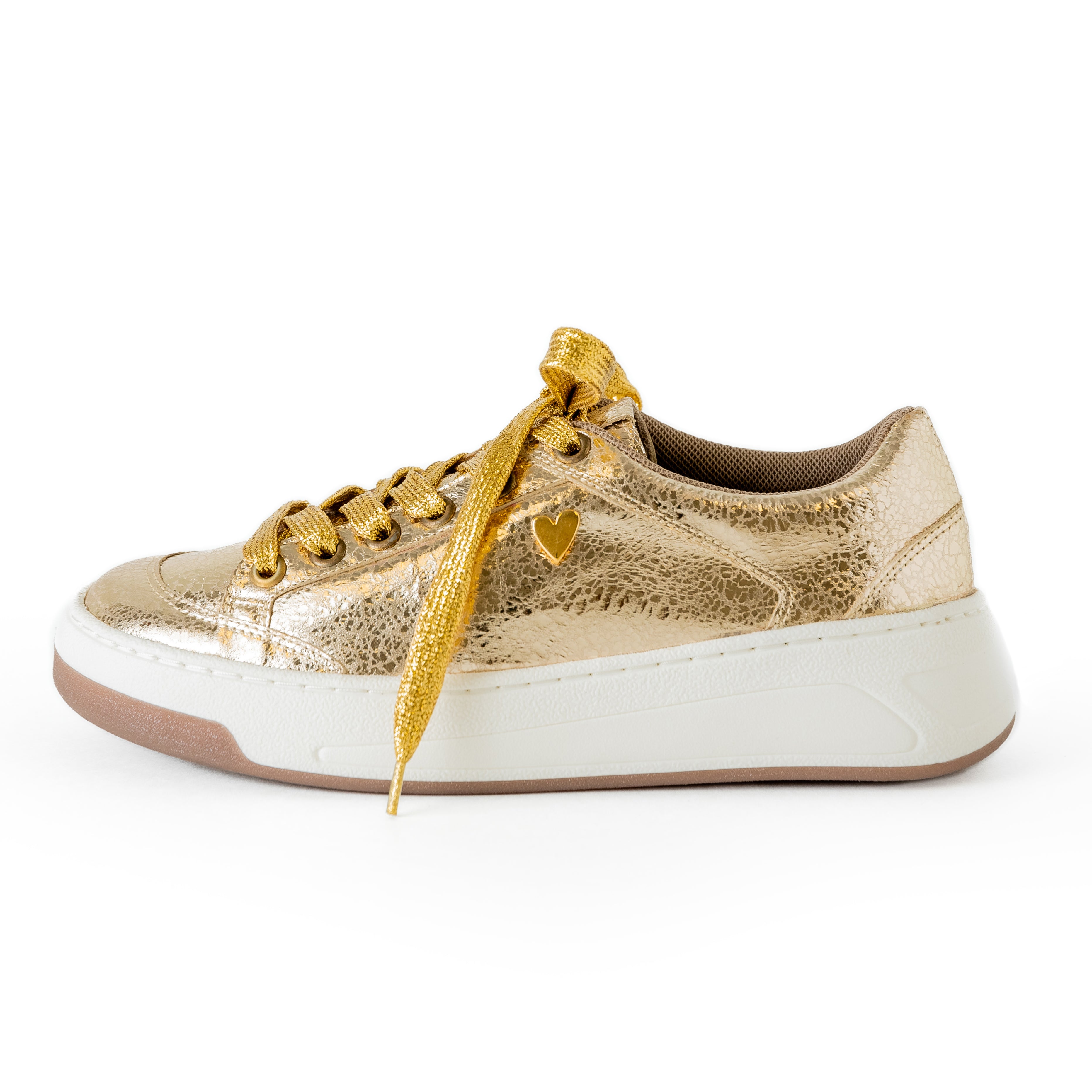 Krista Sneakers - Gold/Gold [ No Return - No Exchange]