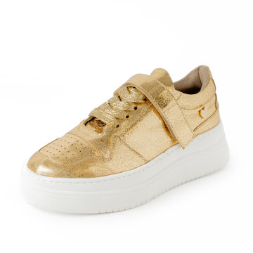 Kyra Sneakers - Gold [ No Return - No Exchange]