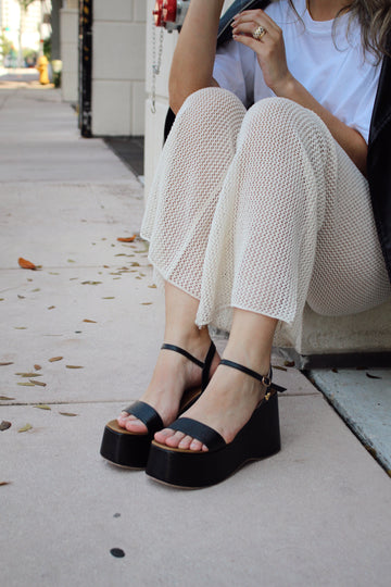 Olivia Black Sandals