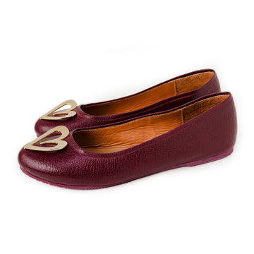 Pipa Ballerinas - Burgundy