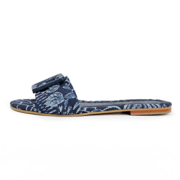 Sandalias Riley - Flores Azules