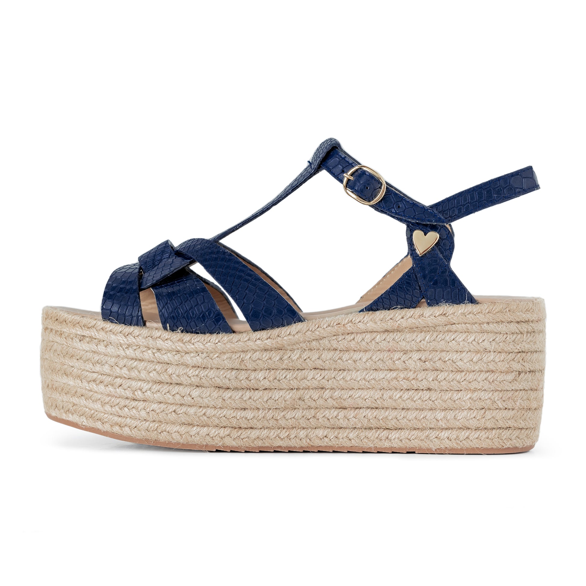 Get ready to rock your new CAMERON ESPADRILLES, just by adding a few inches and looking amazing and chic for your day! FEATURES Its base is lined in natural jute Genuine Leather on the upper and back Insole made of genuine leather. Handmade 3 inch heel weight 2.5 inch platform