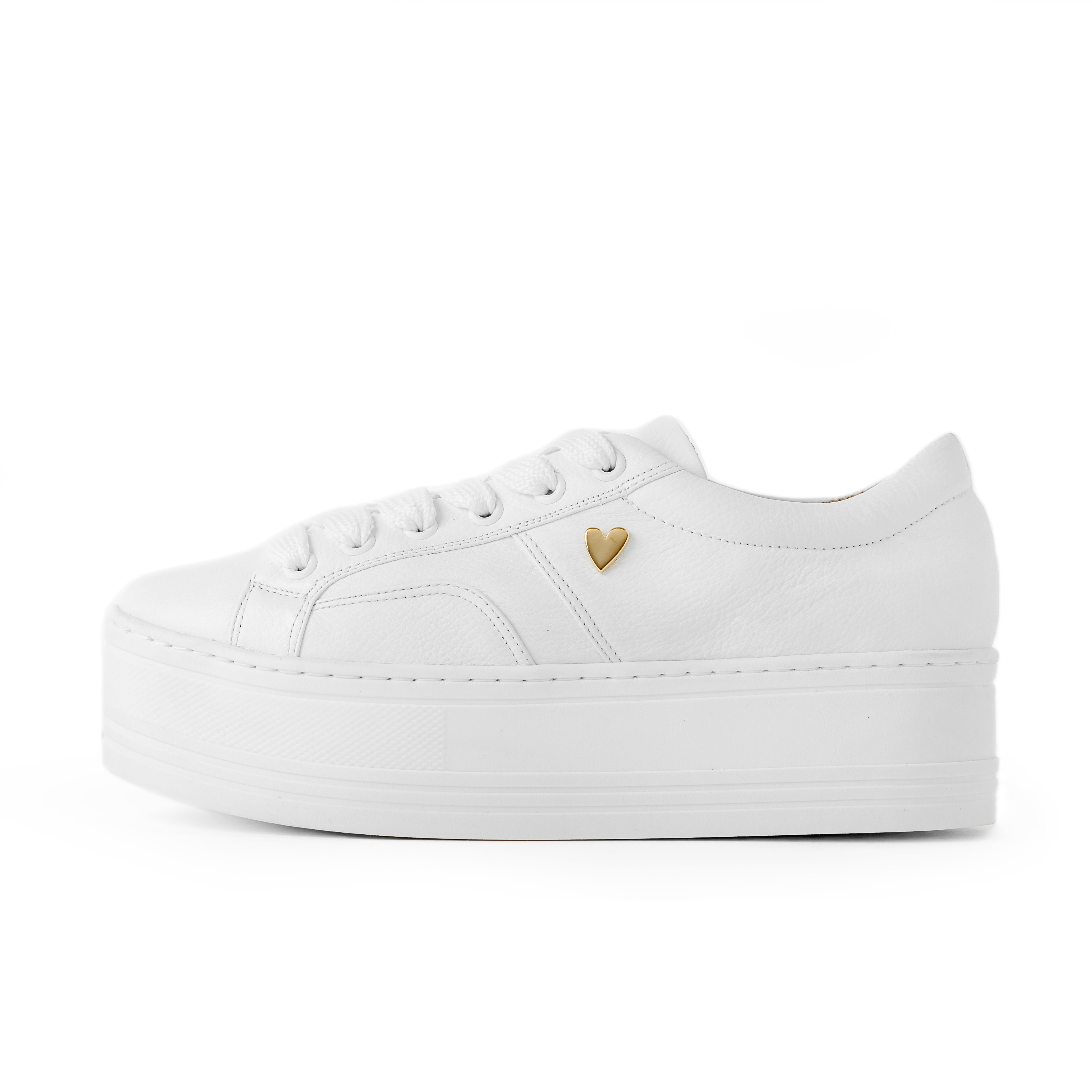 Hannan White Sneakers - Genuine Leather