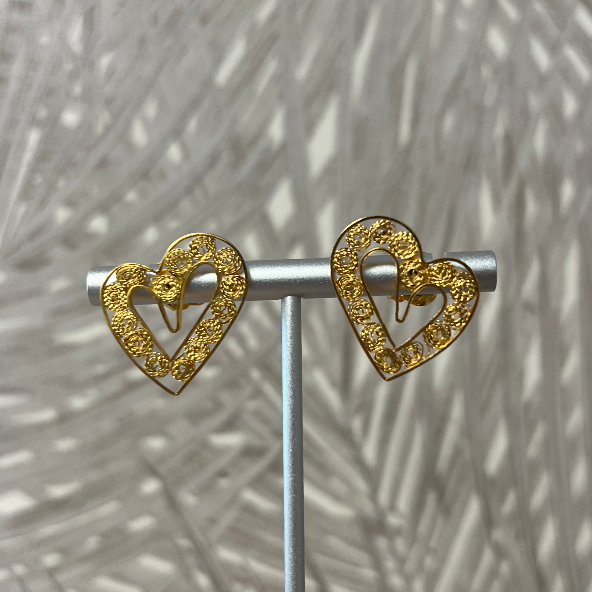 Heart Earrings - Small Size [ Filigrana ]