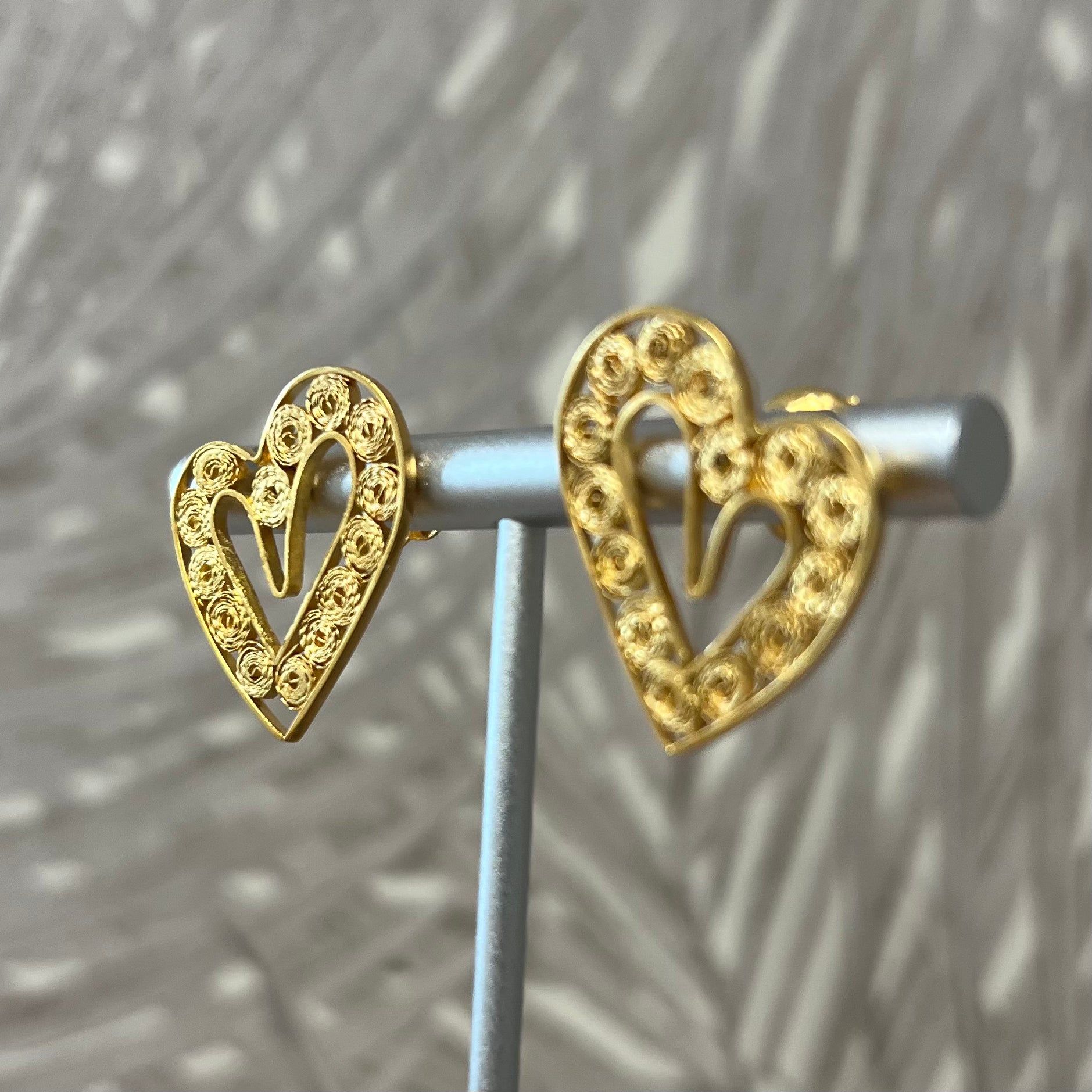 Heart Earrings - Small Size [ Filigrana ]