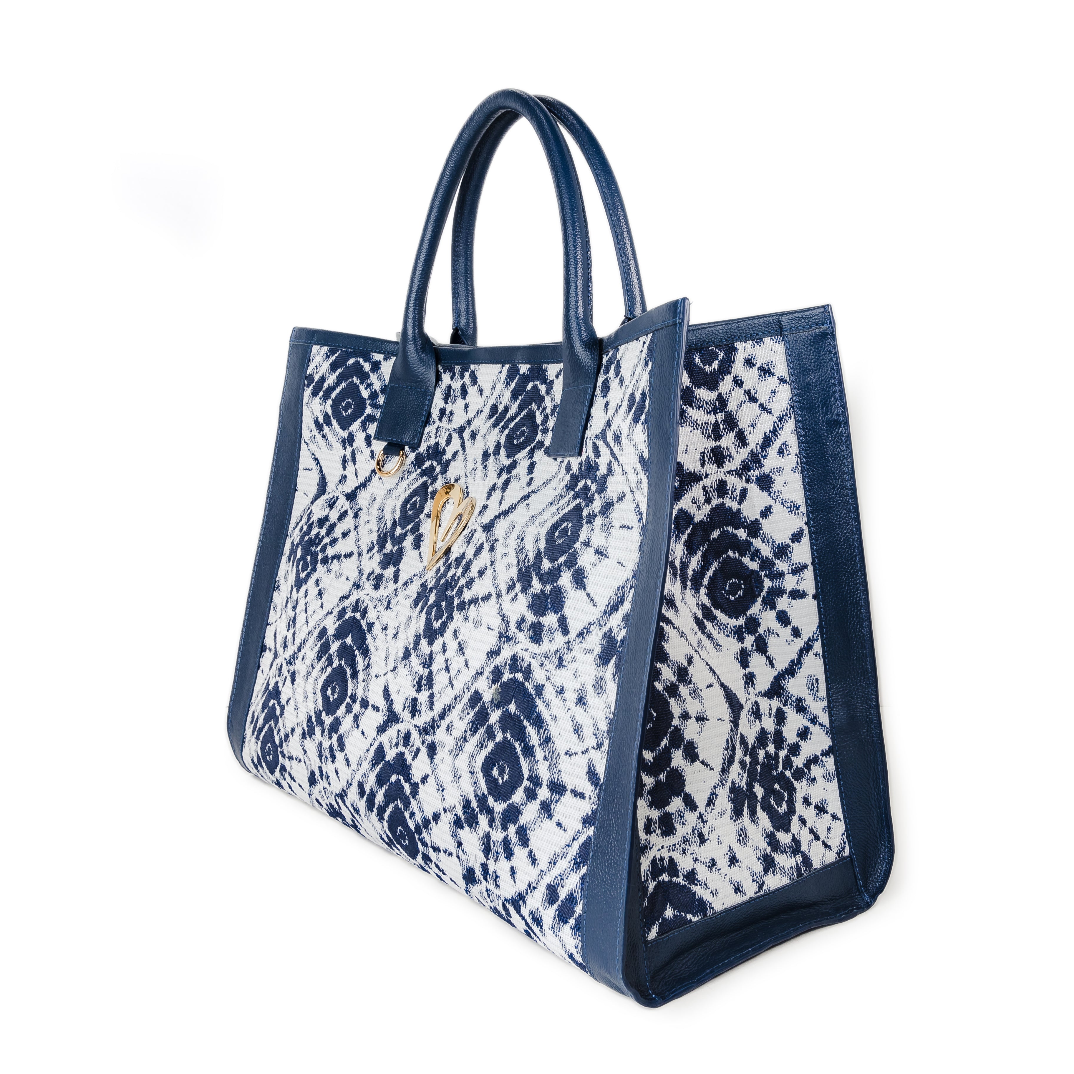 Sienna Tote Bag - Blue Sun [ Big ] PRE ORDER