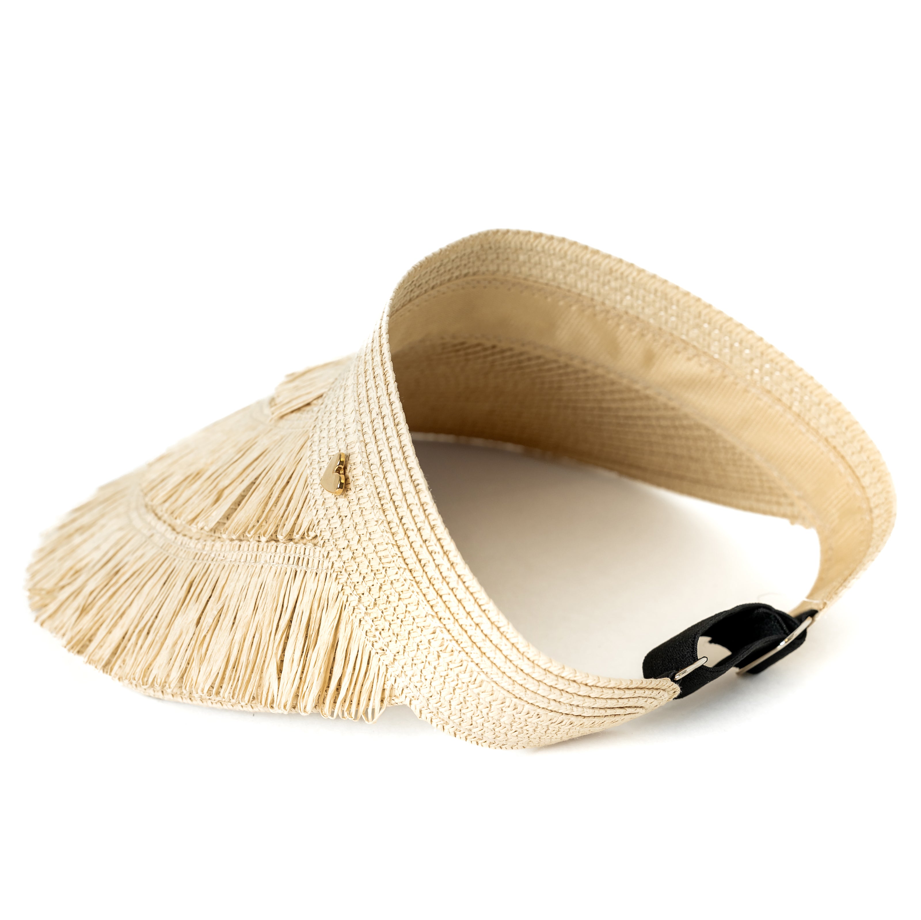 Visor Hat - Light Beige [ Straw ]