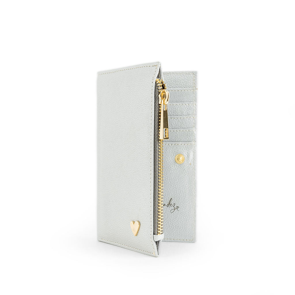 Wallet - Silver | Genuine Leather