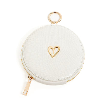 Zippy Coin Purse -  Ivory