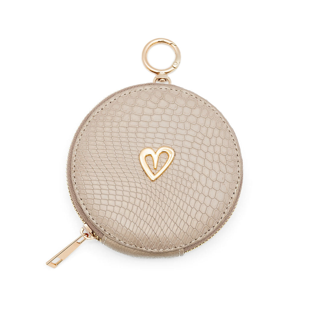  Zippy Coin Purse - Nude