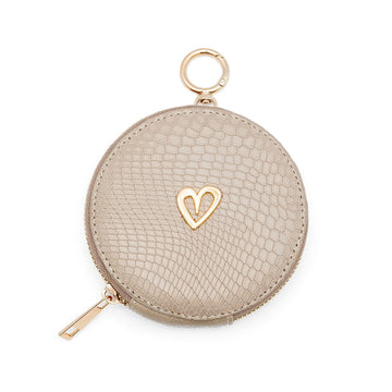 Zippy Coin Purse - Nude