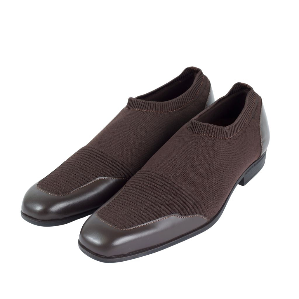 Nico Sock Loafers - Brown