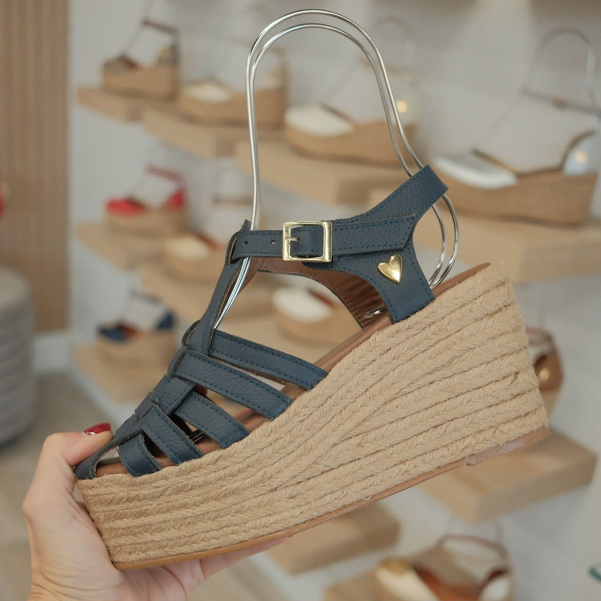 Elena Espadrilles - Blue