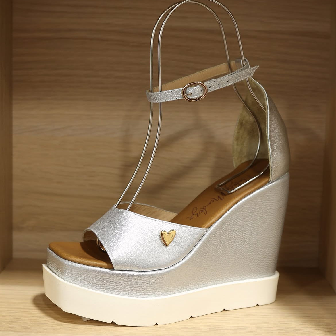 Esther Sandals - Silver