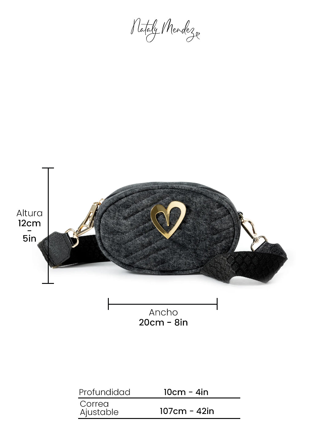 Pamela Multi Bag - Black Jean