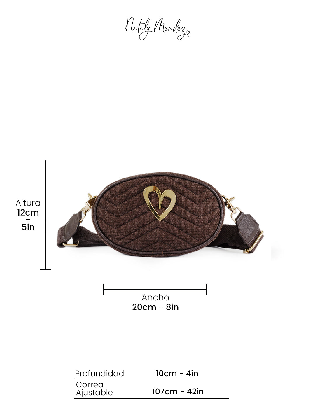 Bolso multi Pamela - Marrón