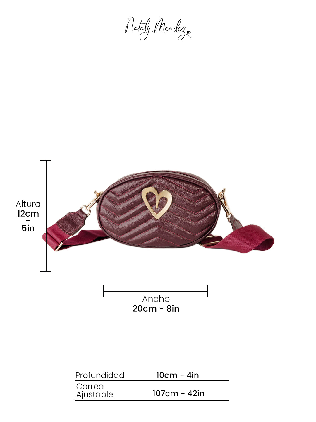 Pamela Multi Bag - Burgundy