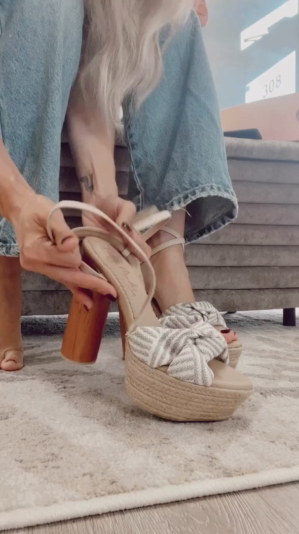 Lenna Sculptural High Heels [ No Return - No Exchange ]