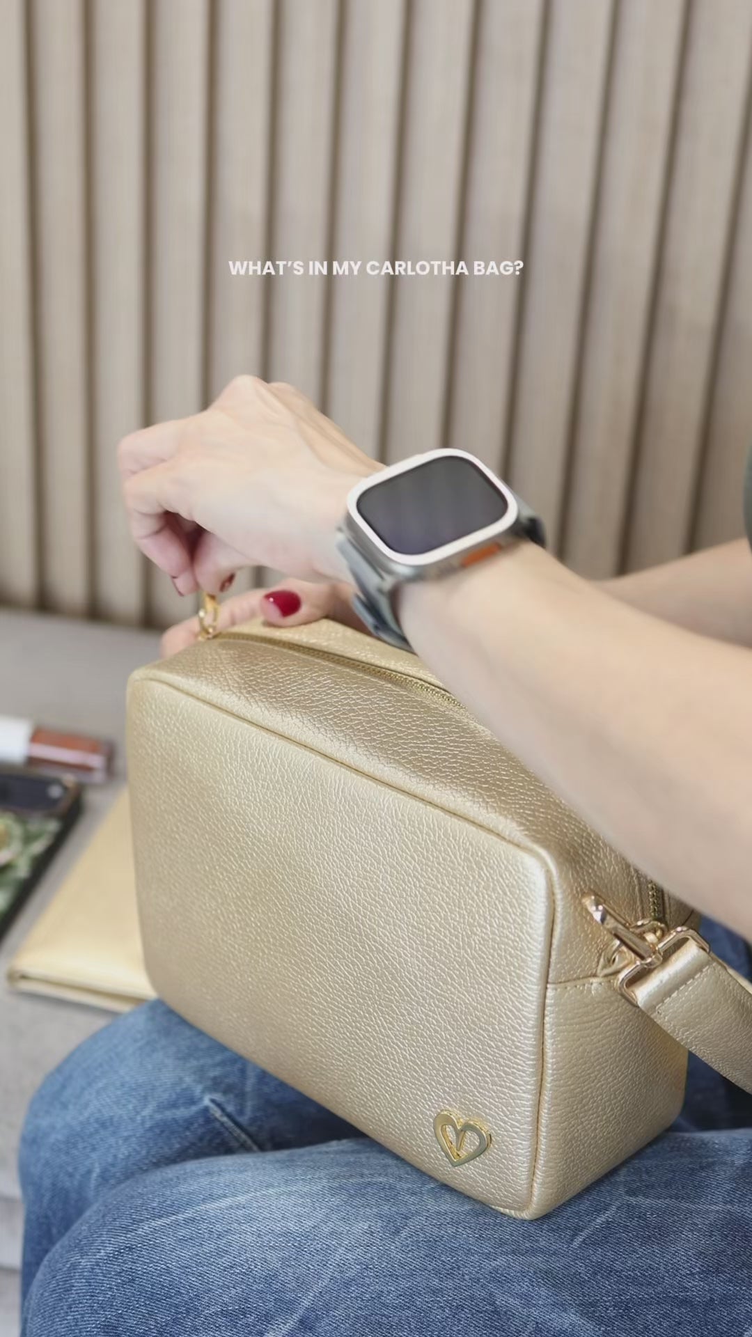 Bolso Dual Carlotha - Dorado