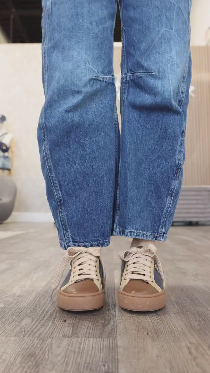 Gaia Sneakers - Blue Cocoa