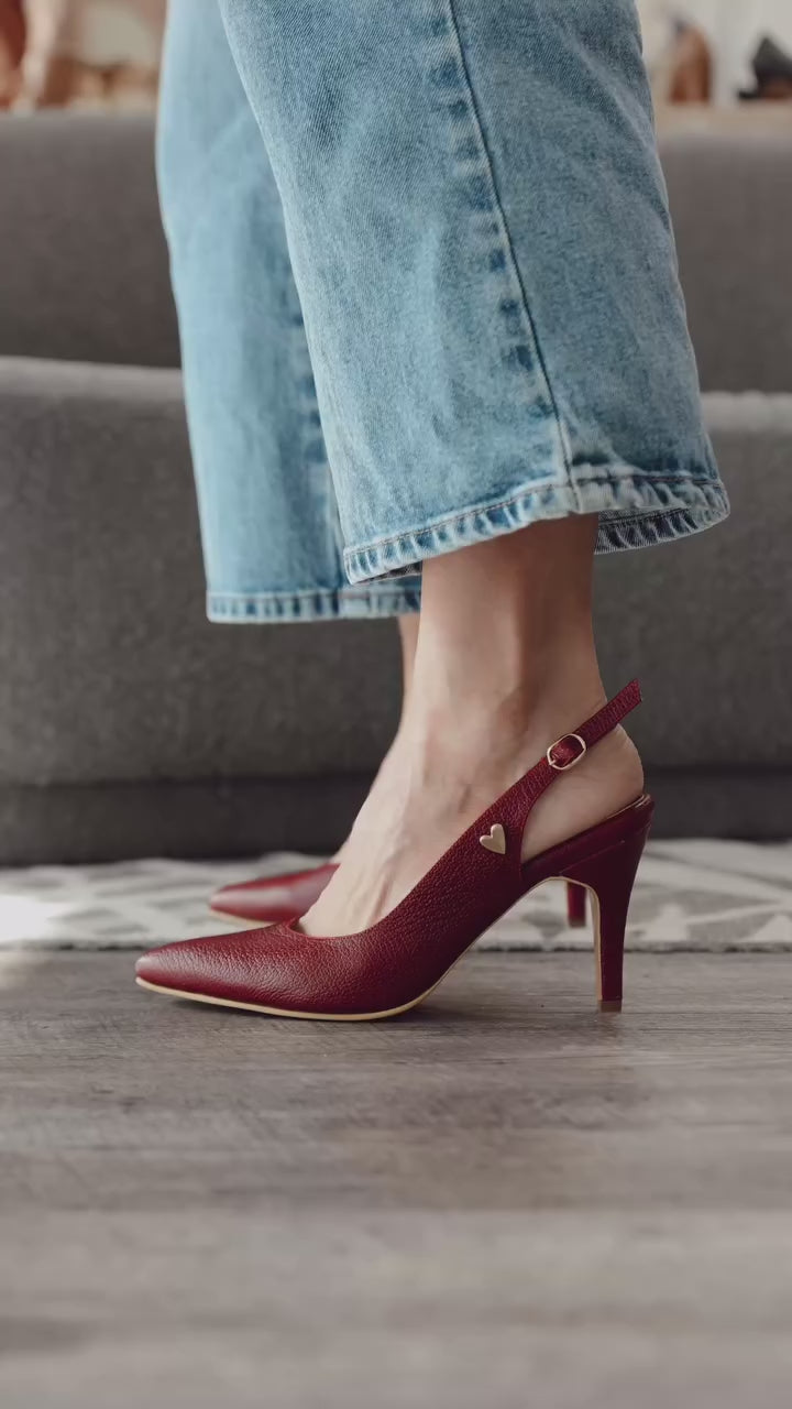 Tacones Lorie - Vino